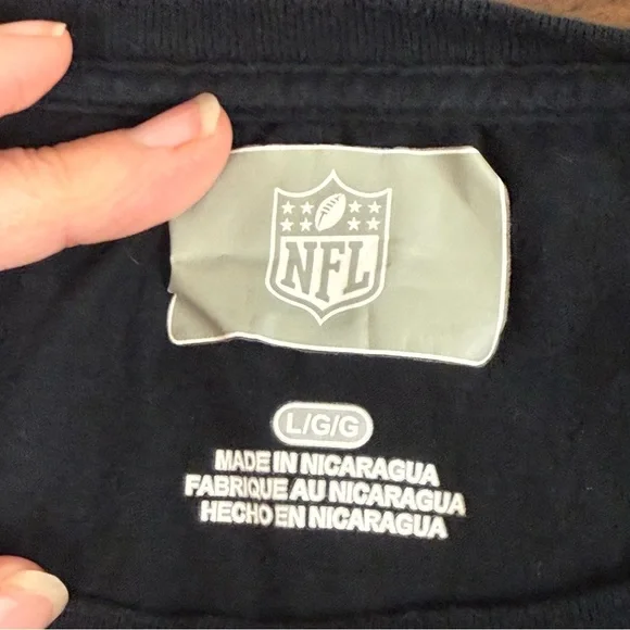 Dallas Cowboys Black Long Sleeve Graphic Tee L | NFL Fan Shirt Unisex - Picture 5 of 6